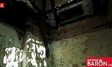 Gothic teen Doreen sucks dick on her dating site adventure