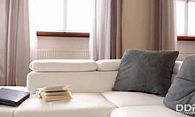 Blondie spreads legs for tight assfucking!