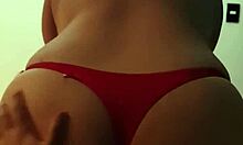 Naughty Latina BBW Tests Lingerie In Hotel Ride