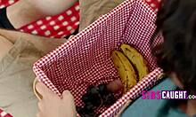 Picnic adventure with stepsister