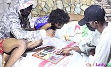 BBW sex bet during ludo game gambling