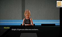 my new family game with blonde teen and small tits