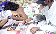 BBW sex bet during ludo game gambling