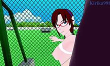 Mari illustrious makinami and ritsuko akagi intense sex - neon genesis evangelion hentai