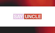 at the office, this cute fat thief gets caught and ordered to bend over the desk for a deep blowjob cavity search by security