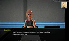 my new family game with blonde teen and small tits