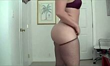 old guy watches webcam twerking, then joins for sloppy mmf threesome in bedroom