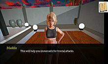 my new family game with blonde teen and small tits