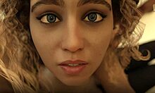 Sexy nurse delivers intense footjob in hospital setting