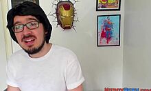 yorkshire geek tricked into getting head from tattooed brit chick