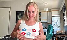 Sexy Student Deepthroats Big Dick After Exam, Cums In Mouth! POV