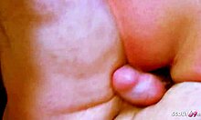 Cute latina Lou Charmelle discovers her own anal sex video from the massage parlor