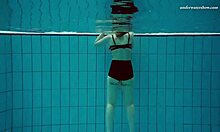 Dashka's Stunning Beauty at Swimming Pool