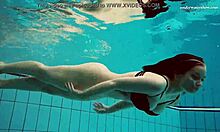 Dashka's Stunning Beauty at Swimming Pool