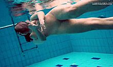 Dashka's Stunning Beauty at Swimming Pool