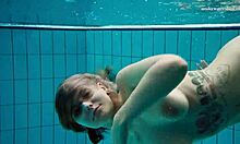 Dashka's Stunning Beauty at Swimming Pool