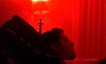 BBW Wife Riding and Blowing Husband on Sofa