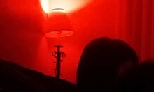 BBW Wife Riding and Blowing Husband on Sofa