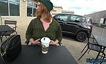 Detailed Cumshot And Impregnating Creampie For Slutty Girlfriend In Public