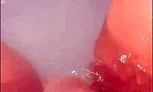 Pretty Woman Masturbates in Hot Tub - Cumshot Loud!