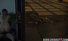 Rough Outdoor Bondage First Time