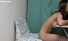 I caught Hina Nanase naked in her room