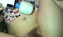 akprettytoes squirts three times with magic wand