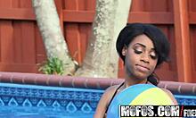 Oh No! Voyeur Catches Wife's Friend Brittney White in the Bath!