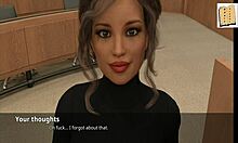 office playtime with a hot blonde cheerleader