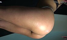 spanking this big ass very hard with a whip until her buttocks are very red