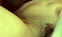 Big Ass Witch Sits on Broom, Licking and Masturbating Her Pussy