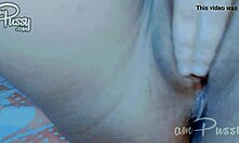 Amateur asian pussy fingering close-up