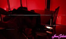 imani seduces in halloween sex tape with pillory