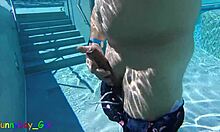 Gay Guy JERKS OFF Fat Cock in Public Thermal Pool