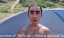 Ugh, I messed up... step gay dad surfs up!