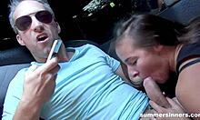 Is this the best fucking vacation with rimjobs and deepthroats in the car?