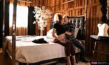 Avery And Ryan Engage In Fucking With Creampie And Natural Tits