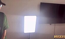 Caught horny latina ripping clothes during lesbian humiliation