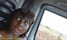 Full African Girlfriend Experience With Amazing Body Ebony Babe While On Safari