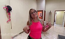 Blonde Brazilian Babe Takes Cum In Mouth After Blowjob And Ass Fuck!