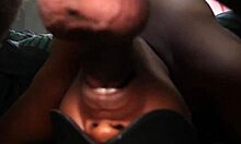 young african couple deepthroats big cock