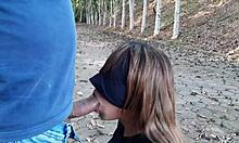 Field trip turns into blowjob and ass fucking with creampie.