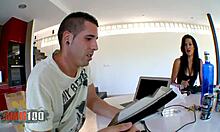 Young Guy Fucks Mature Blonde Slut Hardcore