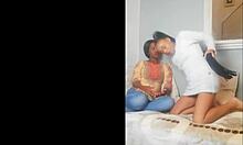 African lesbians amateur bffs first time discovering pussy love