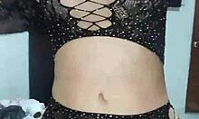 My god, sorry but she started... step-niece waits after work