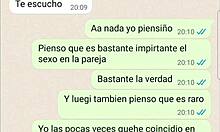 She confesses her second infidelity to me