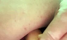 dildo in my ass opens up like a flower during hardcore masturbation