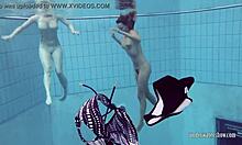 hey, check katrin privsem and lucy gurchenko underwater