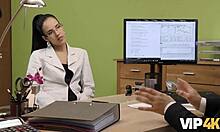 Vip4k Agent Approves Brunette Nympho For Intense Sex