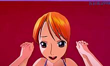 yo, nami gets pounded hard in one piece hentai pov!